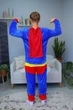 Піжама Кігурумі My Kigu Чоловіча Супермен Superman Синій розмір M 155-165 см (21079411) - зображення 3