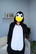 Пижама Кигуруми My Kigu Мужская Пингвин Черный размер L 165-175 см (21066411) - изображение 2