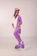 Піжама кігурумі My Kigu Для Дівчинки Єдиноріг Фіолетовий розмір 145-155 см (101142) - зображення 3