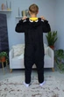 Пижама Кигуруми My Kigu Мужская Пингвин Черный размер L 165-175 см (21066411) - изображение 6
