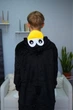 Пижама Кигуруми My Kigu Мужская Пингвин Черный размер L 165-175 см (21066411) - изображение 7
