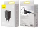 Мережевий зарядний пристрій Baseus Compact Quick Charger 2U+C 30 W EU Black (CCXJ-E01) - зображення 5