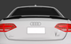 Спойлер на Audi A4 B8 стиль M4 чорний глянсовий ABS-пластик (2008-2012) - зображення 3