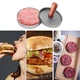 Пресс для гамбургеров и котлет Burger Press d-8,8 см h-1,6 см металлический BP-505 - изображение 5