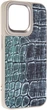Чехол для смартфона Harder Glamorous Croco для Apple iPhone 14 Pro Max Grey Green (ARM76773) - изображение 2