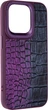Чохол для смартфона Harder Glamorous Croco для Apple iPhone 15 Pro Dark Purple (ARM76763) - зображення 2