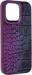 Чехол для смартфона Harder Glamorous Croco для Apple iPhone 15 Pro Max Dark Purple (ARM76767) - изображение 2