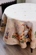 Скатертина гобеленова Гарбузові гноми Dх140см ТМ Прованс - изображение 3