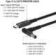 Кабель для зарядки ноутбука Asus с тригером PD 140W Type-C на DC 6.0x3.7x0.6 (1.8 метра) - изображение 2