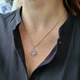 Серебряный кулон подвеска оберег амулет "Печать Велеса - Лапа Медведя" серебро 925 пробы черненное 89022ч 1.90 - изображение 2