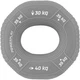 Эспандер кистевой силиконовый PowerPlay PP-4331 Hand Grip Large 30-35-40 кг Серый (PP_4331_Grey_(30-35-40)) - изображение 1