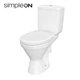 Унитаз-компакт CERSANIT Mito CERSANIA 751 SIMPLEON 011 3/6 K119-015 с бачком и сиденьем Soft Close дюропласт - изображение 1