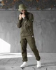 Мужской демисезонный спортивный костюм Stone Island S хаки (88207) - изображение 4