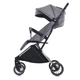 Детская прогулочная коляска-книжка ME 1129 LINK Silver Striped Серебряная - изображение 3