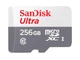 Карта памяти microSDXC (UHS-1) SanDisk Ultra 256Gb class 10 A1 (100Mb/s) (SDSQUNR-256G-GN3MN) - изображение 1