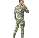 Термобелье мужское Lesko A152 2XL Camouflage Green облегающий однотонный флисовый с высокой эластичностью - изображение 4