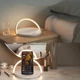 Лампа ночник с беспроводной зарядкой Proove Light Bridge подставка для телефона складная - изображение 4