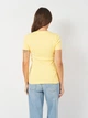 Футболка хлопковая женская Tommy Hilfiger 76J4871-NLA XS Желтая (197232619299) - изображение 2