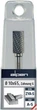 Frez trzpieniowy cylindryczny Alpen z uzębieniem czołowym cut 6 typ ZYA-S Ø10 x 65 mm (778606110100) (9002740790594) - obraz 3