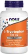 L-триптофан NOW L-TRYPTOPHAN 500mg 60 vcaps - зображення 1
