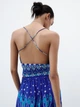 Кроп топ женский Zara 6895/674 M Синий (06895067400030) - изображение 2