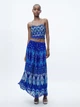 Кроп топ женский Zara 6895/674 M Синий (06895067400030) - изображение 3