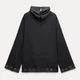 Блузка женская Zara 7521/261 XS Черная (07521261800015) - изображение 4