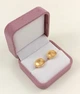 Серьги из красного золота 585 пробы С047 - изображение 7