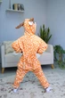 Пижама кигуруми для девочек Kigurumi Олень Бэмби Бежевый на рост 145-155 см (202641) - изображение 3