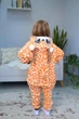 Пижама кигуруми для девочек Kigurumi Олень Бэмби Бежевый на рост 145-155 см (202641) - изображение 4