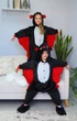 Пижама кигуруми Kigurumi для мальчика Летучая Мишь Черный на рост 110-120 см (205642) - изображение 9