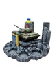 Настольный мини бар "Украинский танк Т-64 БВ" №1 Патриотический декор - изображение 3