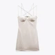 Платье женское Zara 8018/372 L Бежевое (08018372804043) - изображение 5