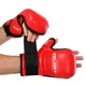 Перчатки Крабы спаринговые для MMA PU Zelart BO-4612 Размер L Красный - изображение 1