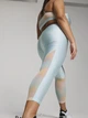 Спортивные леггинсы для тренировок высокие женские Puma Summer Daze Hw 7/8 Tight 52482222 S Серебристые (4099685619641) - изображение 4