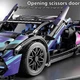 Конструктор машинка Cyberpunk Lambo на 571 детали Technol Model в стиле Киберпанк - изображение 7