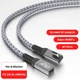 Кабель подовжувач кутовий Type-C – Type-C USB 4.0 Gen2 PD 240W Thunderbolt 4 0.2 м Сірий - зображення 2