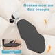 Подставка-подлокотник под руку для компьютерного стола Черный - изображение 5