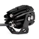 Світлодіодні фари для мотоцикла Carlamp Led фари двоколірні 1500/1700 Lm 3500/4500 К 20 W 2 шт (MT20-2) - зображення 5