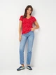 Футболка хлопковая женская U.S. Polo Assn 2876843-1H00A XS Красная (786660535686) - изображение 3