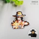 Значок Ван Пис Эйс One Piece Ace 3,5 см P OP A 01 - изображение 2