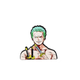 Значок Ван Пис Зоро One Piece Zoro P OP Z 01 - изображение 1