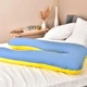 Подушка для беременных и кормления 2 в 1 со съемной наволочкой Big U XL Mothercare Желто-Синий - изображение 1