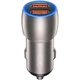 Автомобильное зарядное устройство XOCC52 с быстрой зарядкой 3A / 36W 2USB + кабель microUSB Silver - изображение 2