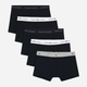 Zestaw majtek boxer męski Tommy Hilfiger UM0UM03061 L 5 szt Czarny (8720637187326) - obraz 1