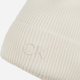 Czapka beany damska Calvin Klein K60K612590 One Size Biała (8720639559046) - obraz 3