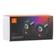 Комп'ютерні колонки Kisonli X11 RGB Колір Чорний - зображення 5