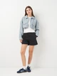 Джинсовая куртка женская H&M 1207363_син M Синяя (KZ2000001530085_KAY2000001530085) - изображение 3