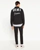 Джемпер з написом на спині ZARA Чорний L 4873/315/800 - изображение 3