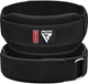 Пояс для тяжелой атлетики RDX RX5 Double Belt неопреновый M Black (WBD-RX5B-M) - изображение 1